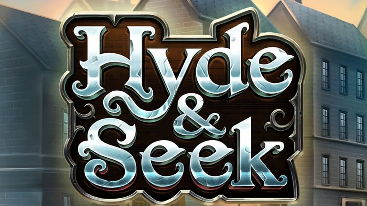 Interface do jogo de caça-níqueis Hyde & Seek com tema de Halloween